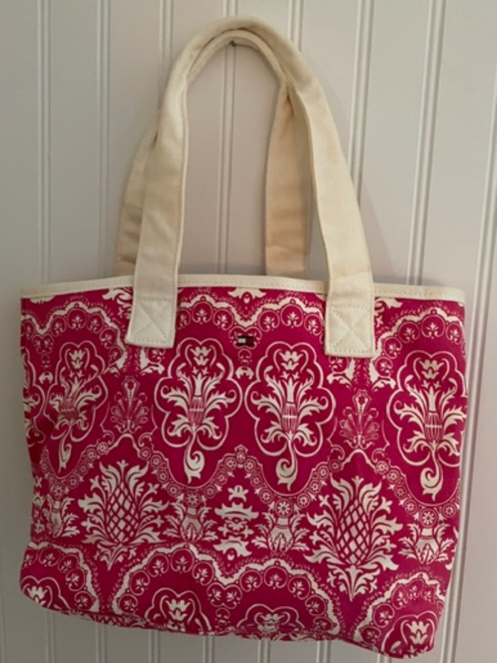 TOMMY HILFIGER Canvas Tote Bag